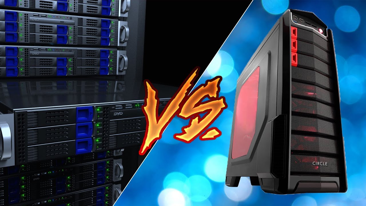 Sự khác nhau giữa máy tính desktop và server - IDC VNPT